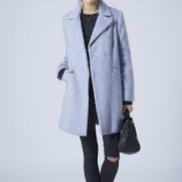 Topshop Jackets & Blazers - TopShop Molly double Breasted Swing Coat Size 4